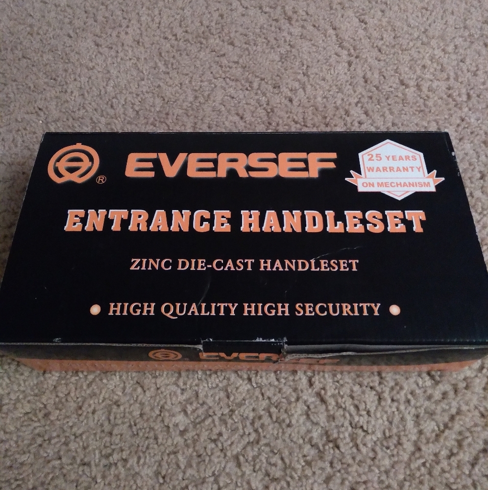 EVERSEF zinc die-cast handleset
